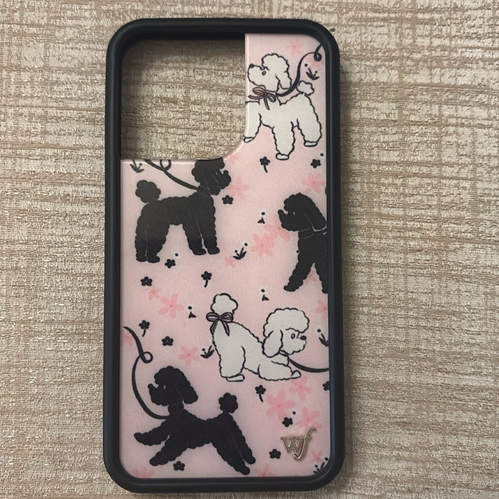 Wildflower iPhone 13 Pro poodle phone case 
New condition